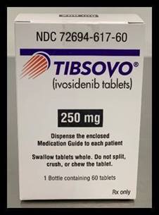 New NDC number for TIBSOVO®
