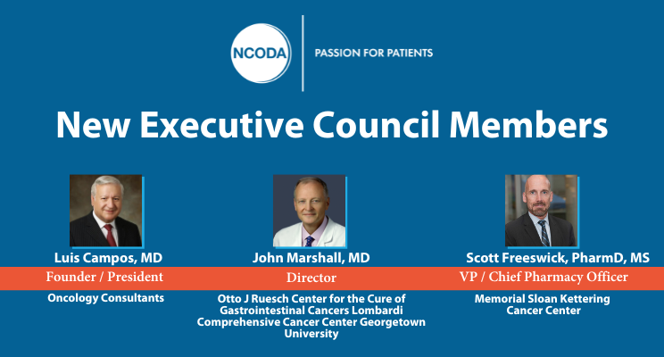 NCODA APPOINTS THREE NEW MEMBERS TO ITS EXECUTIVE COUNCIL